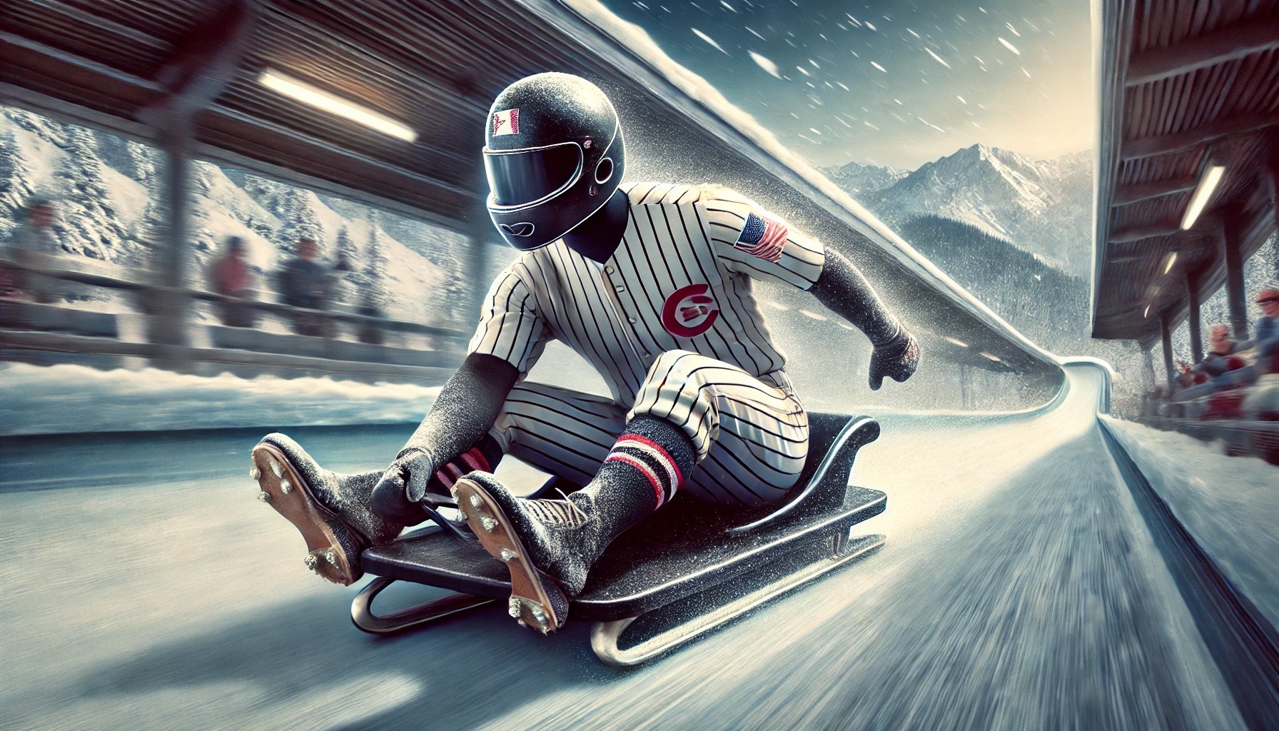 baseball luge